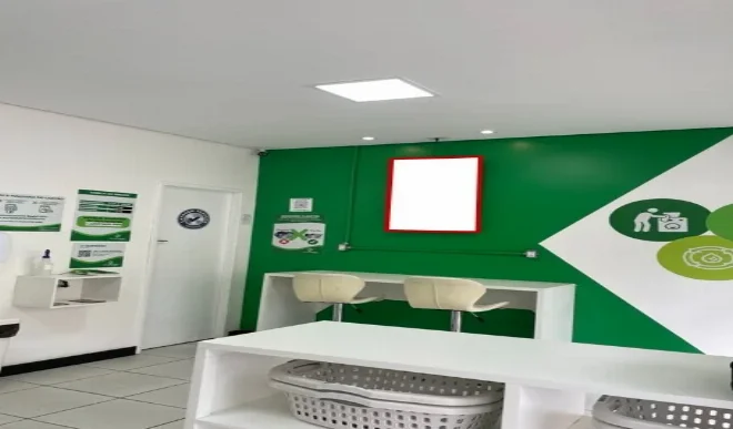 ipatinga-cidade-tv-indoor-placa-painel-comunicacao-visual-midia-ooh-lavanderia-n1-express-avenida-simon-bolivar-1-tv-34ta